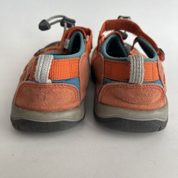 Keen Whisper Sandals Size 2 Orange Toggle Vibram Hiking Camping Outdoors Water - Picture 3 of 11